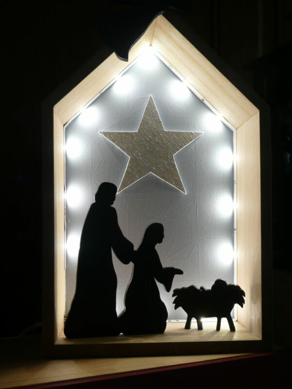 Veilleuse Crèche