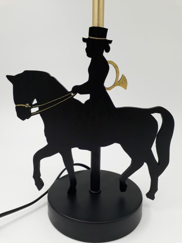 Lampe Cavalière Trompe N&O – Image 2