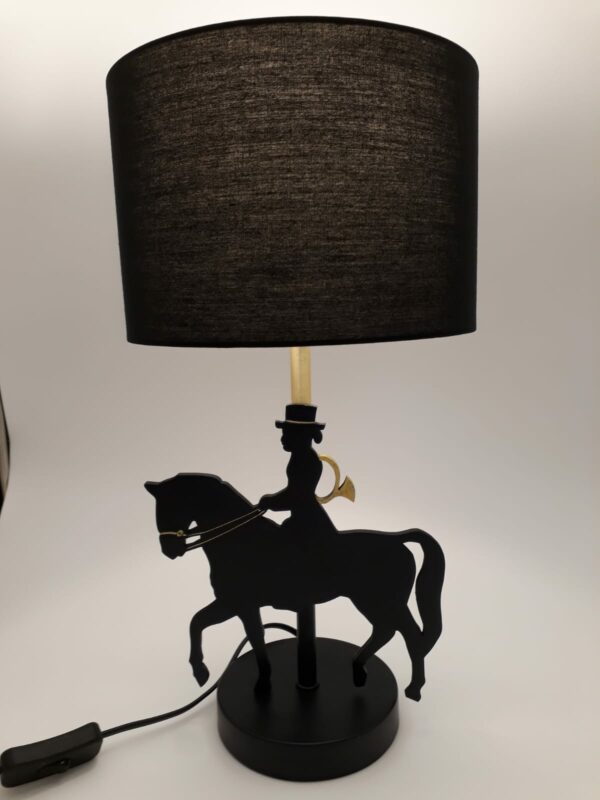 Lampe Cavalière Trompe N&O