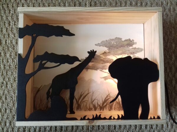 Veilleuse safari