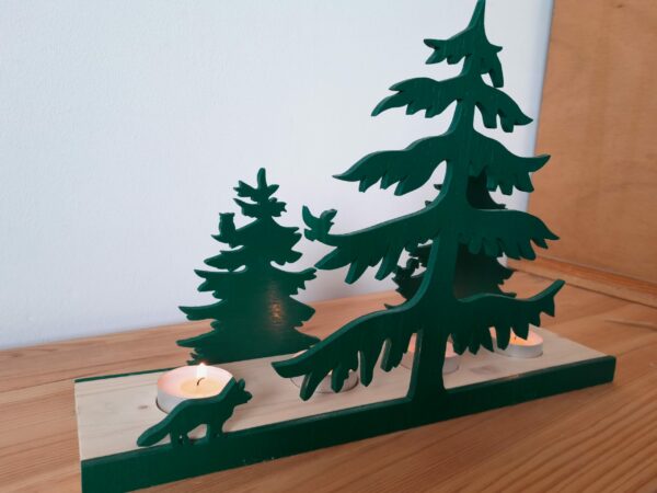 Centre de table Sapins double – Image 3